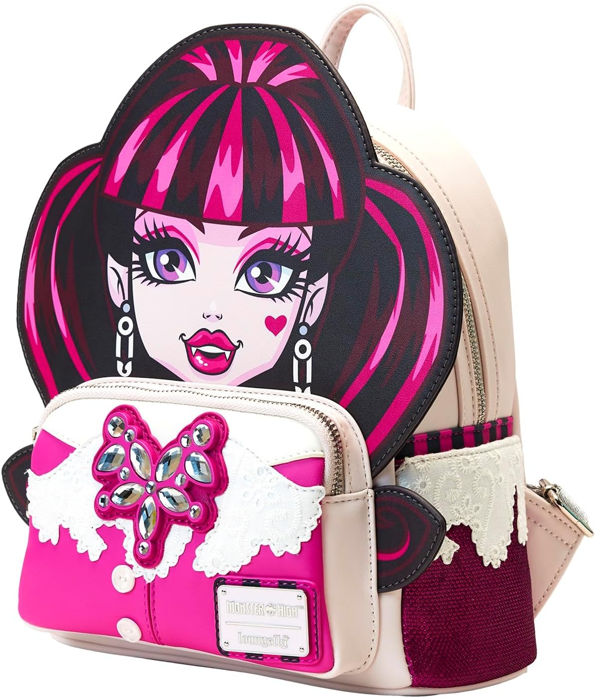 image:imageLoungefly Mattel Monster High Draculaura Cosplay MiniBackpack Amazon Exclusive