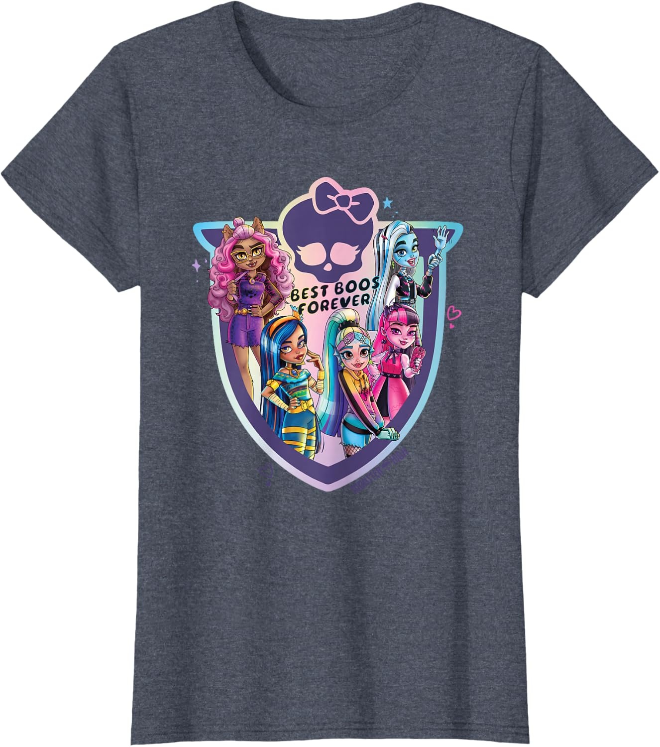 image:imageMonster High Best Boos Forever TShirtHeather Blue
