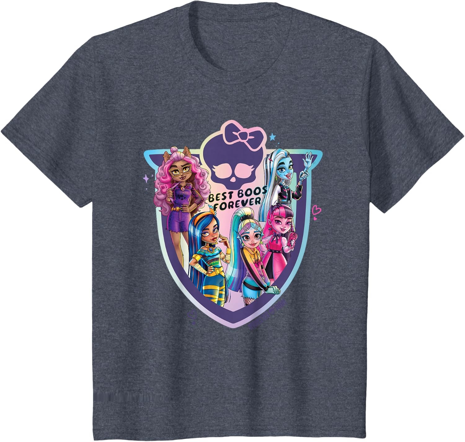 image:imageMonster High Best Boos Forever TShirtHeather Blue