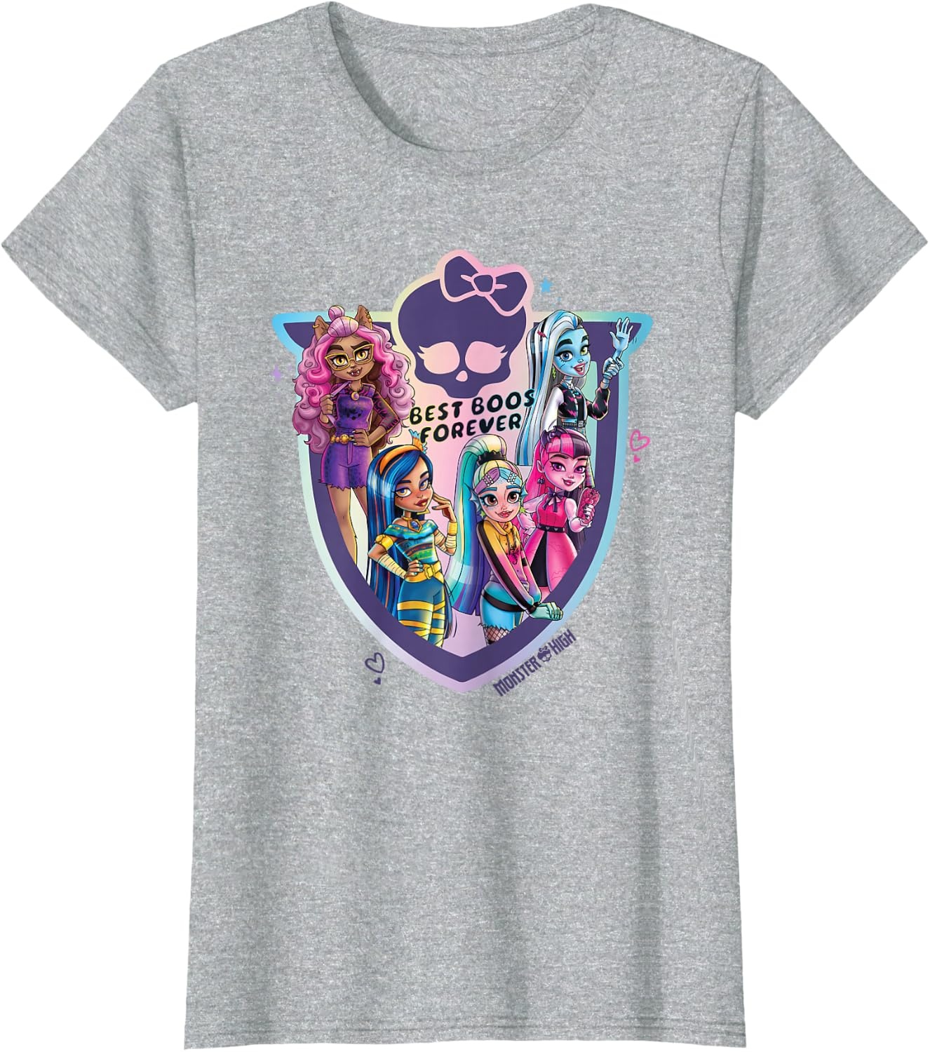 image:imageMonster High Best Boos Forever TShirtHeather Grey