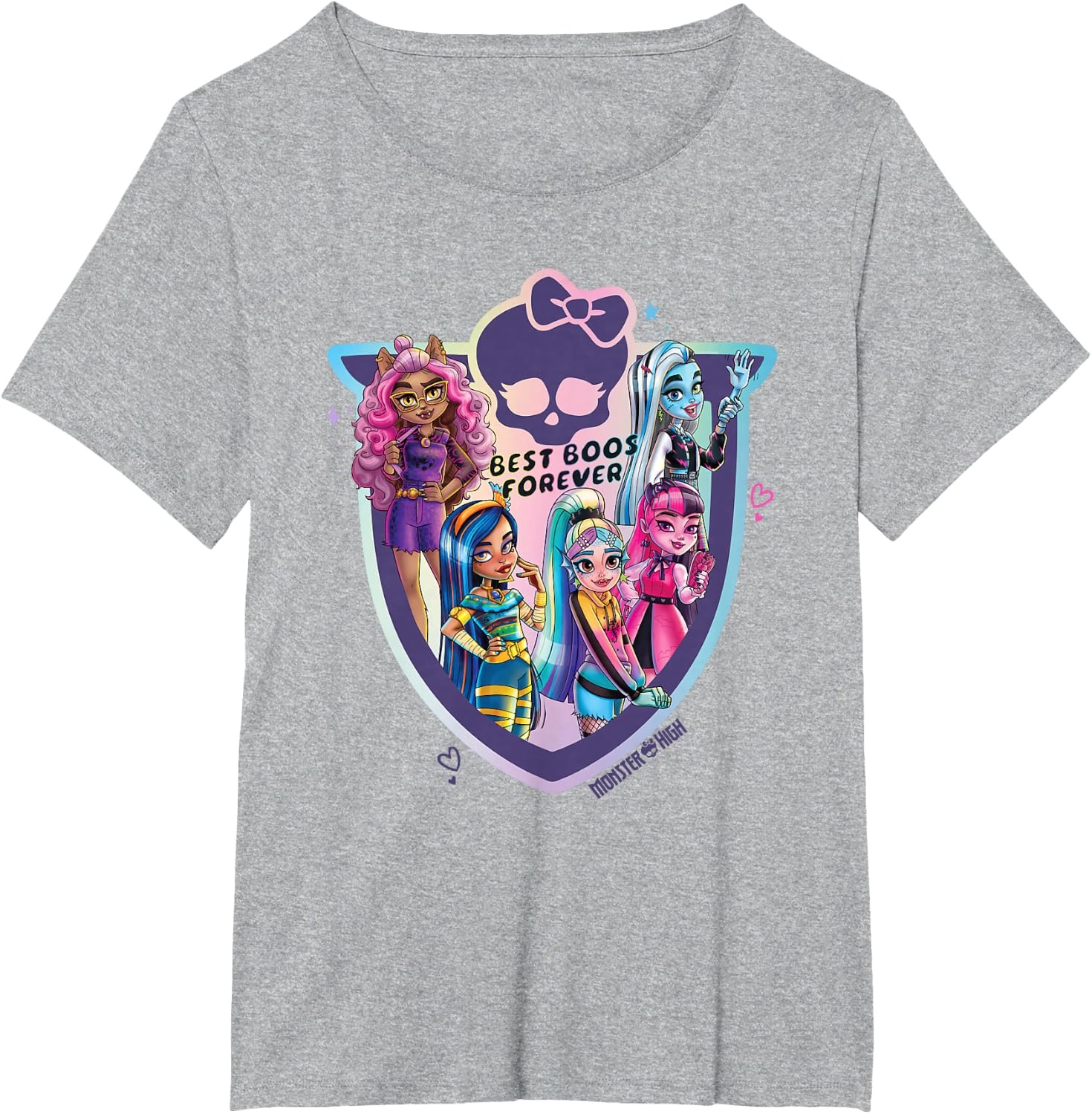 image:imageMonster High Best Boos Forever TShirtHeather Grey