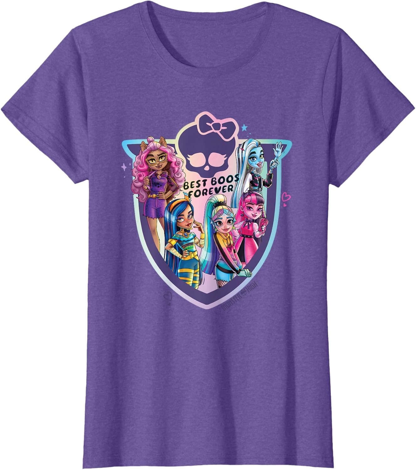 image:imageMonster High Best Boos Forever TShirtPurple Heather