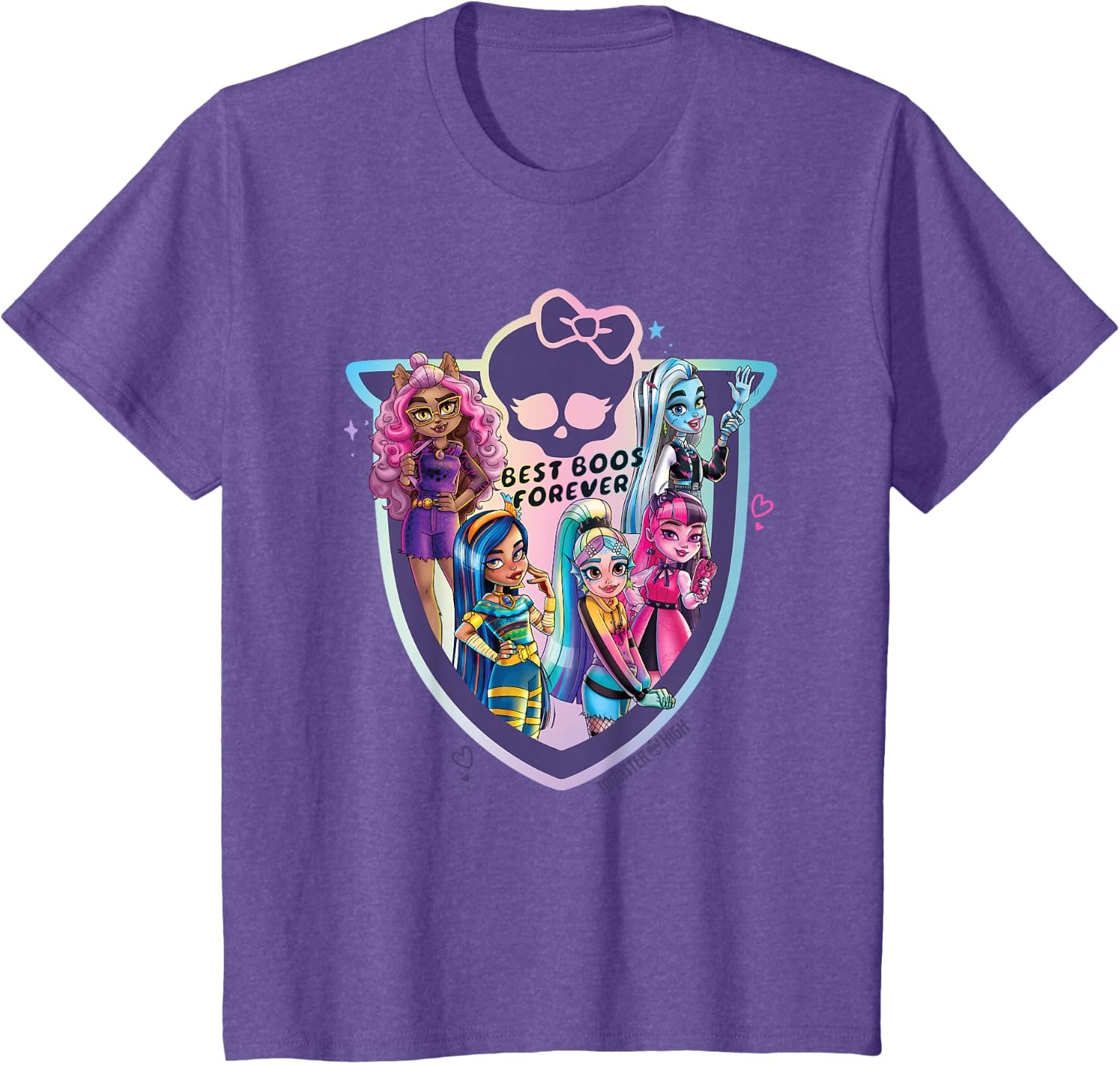 image:imageMonster High Best Boos Forever TShirtPurple Heather