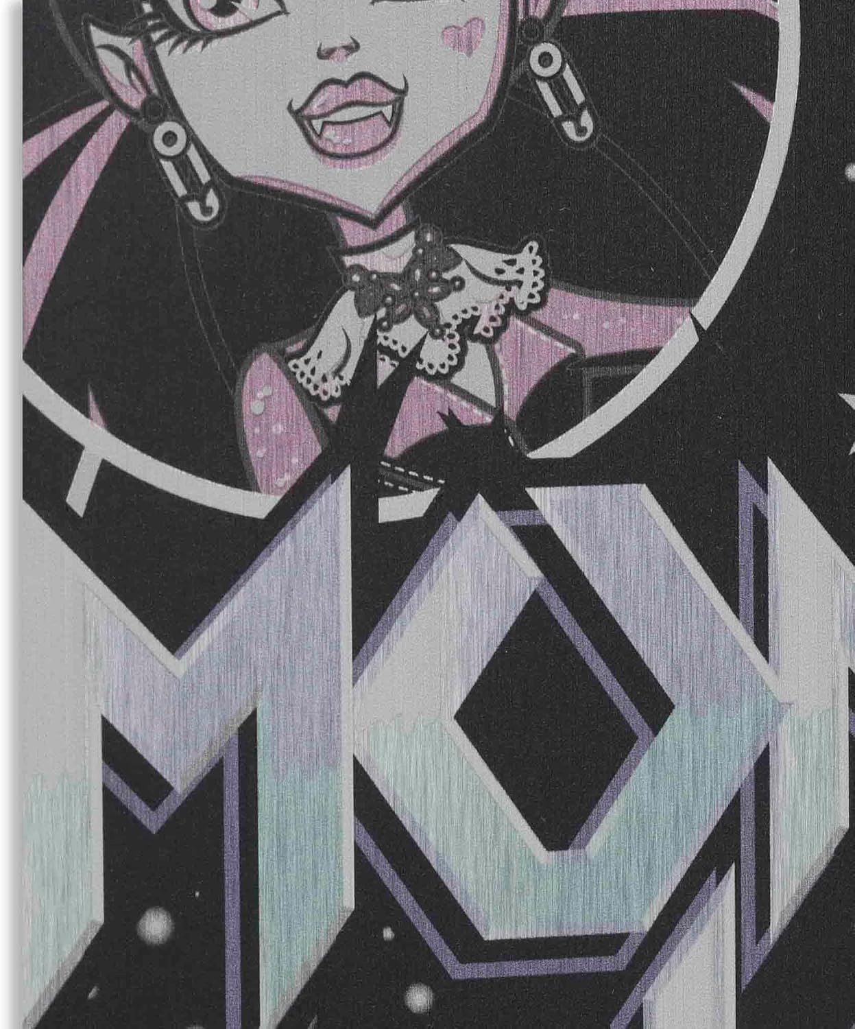 image:imageMonster High Freaky Fab Hanging Wood Wall Decor Fun Monster High Sign for Bedroom or Movie RoomBlack