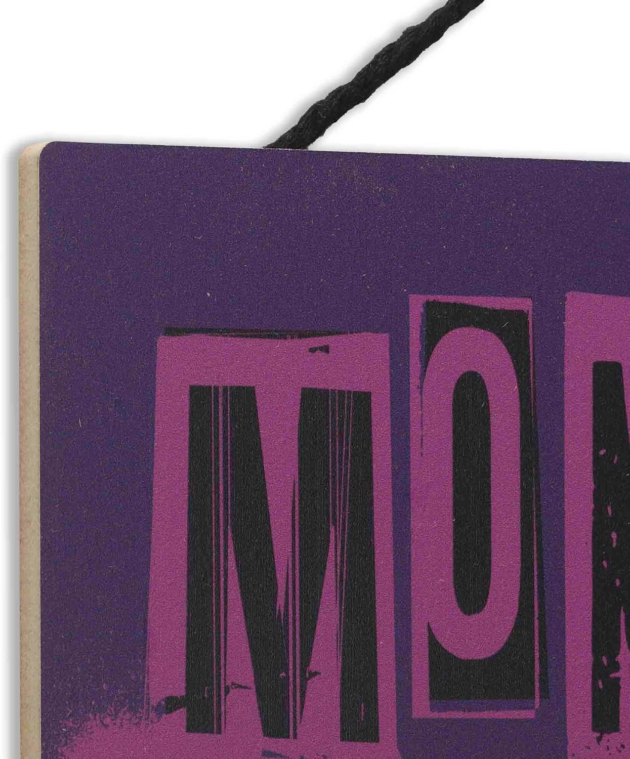image:imageMonster High Freaky Fab Hanging Wood Wall Decor Fun Monster High Sign for Bedroom or Movie RoomPurple