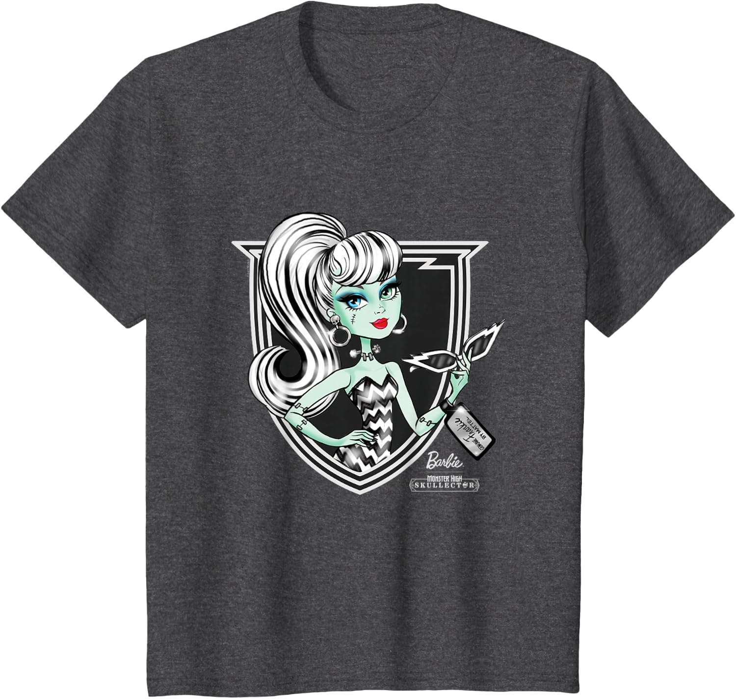 image:imageMonster High x Barbie Frankie TShirtDark Heather Grey