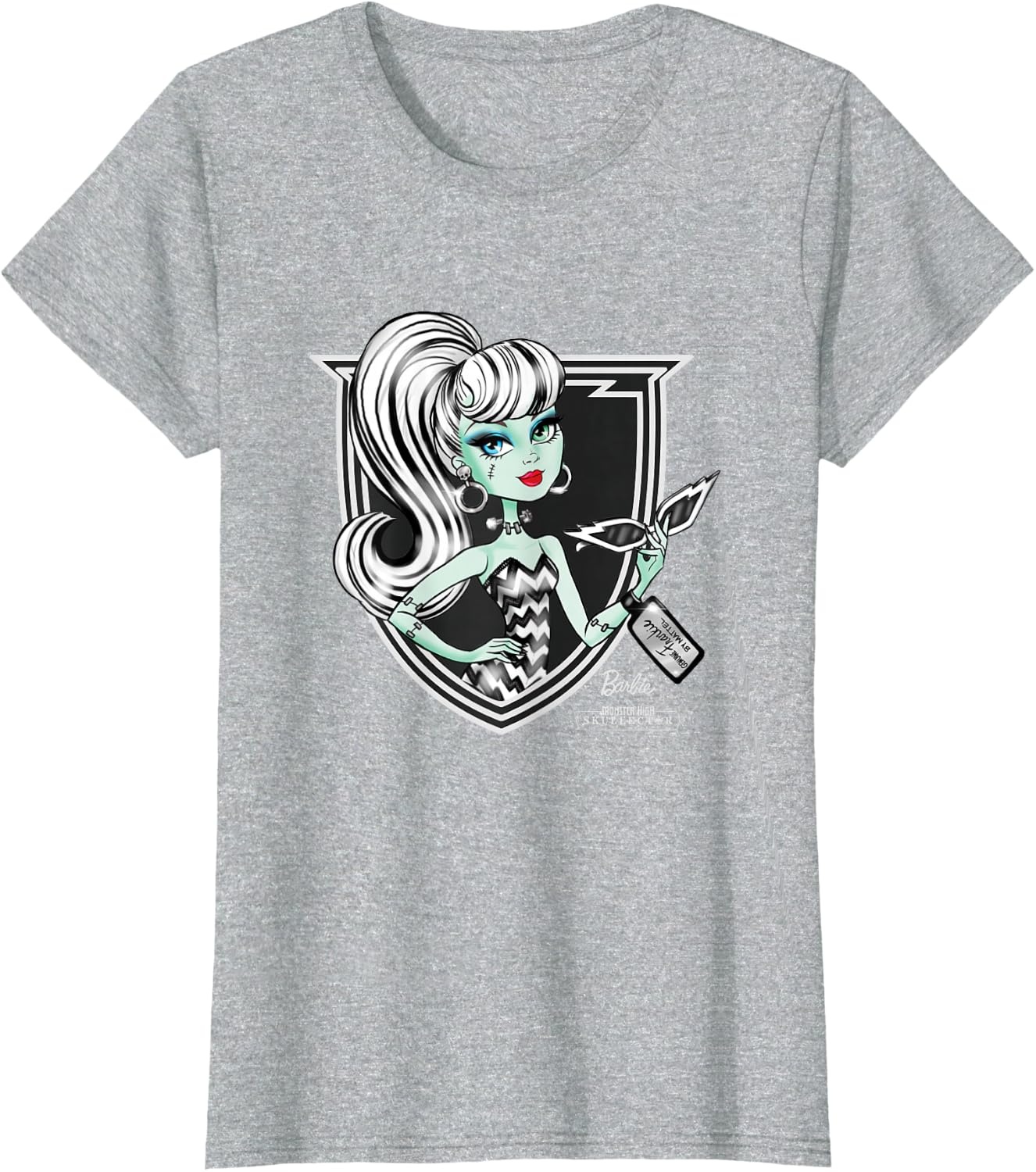 image:imageMonster High x Barbie Frankie TShirtHeather Grey