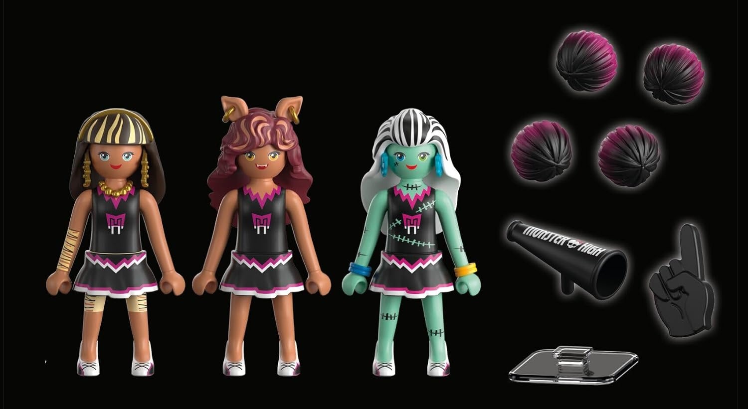 image:imagePlaymobil X Monster High Cleo De NileFear Squad 3Pack