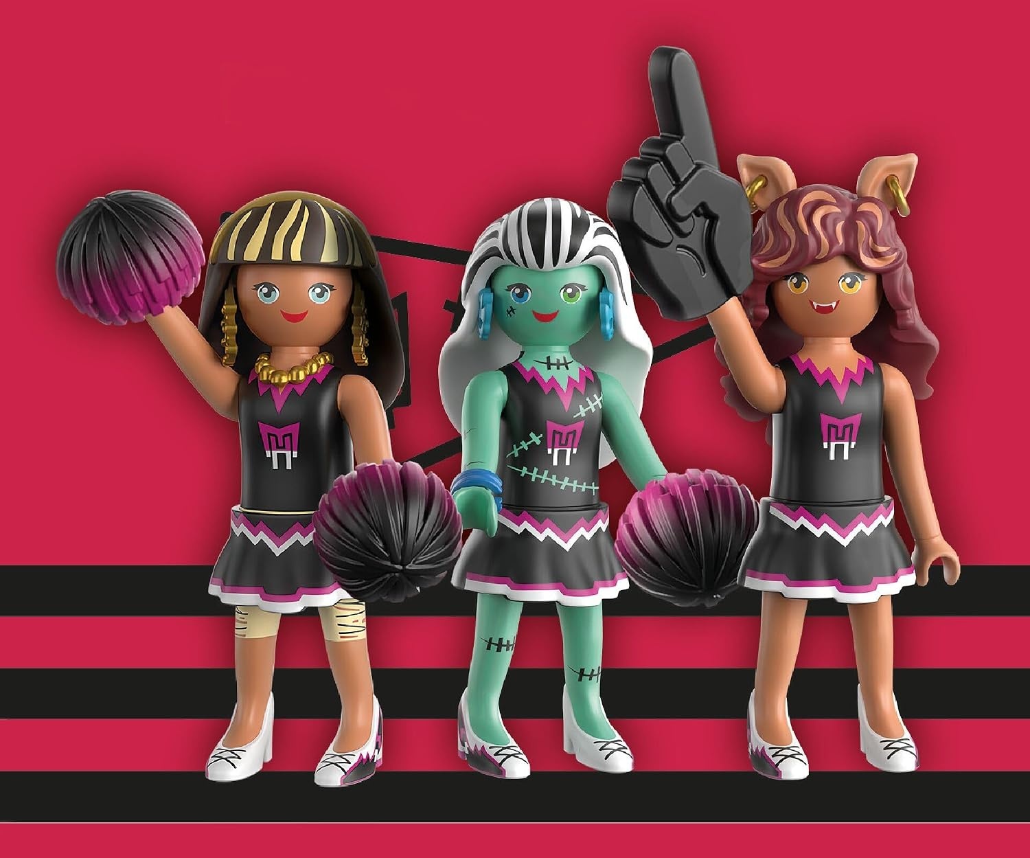 image:imagePlaymobil X Monster High Cleo De NileFear Squad 3Pack