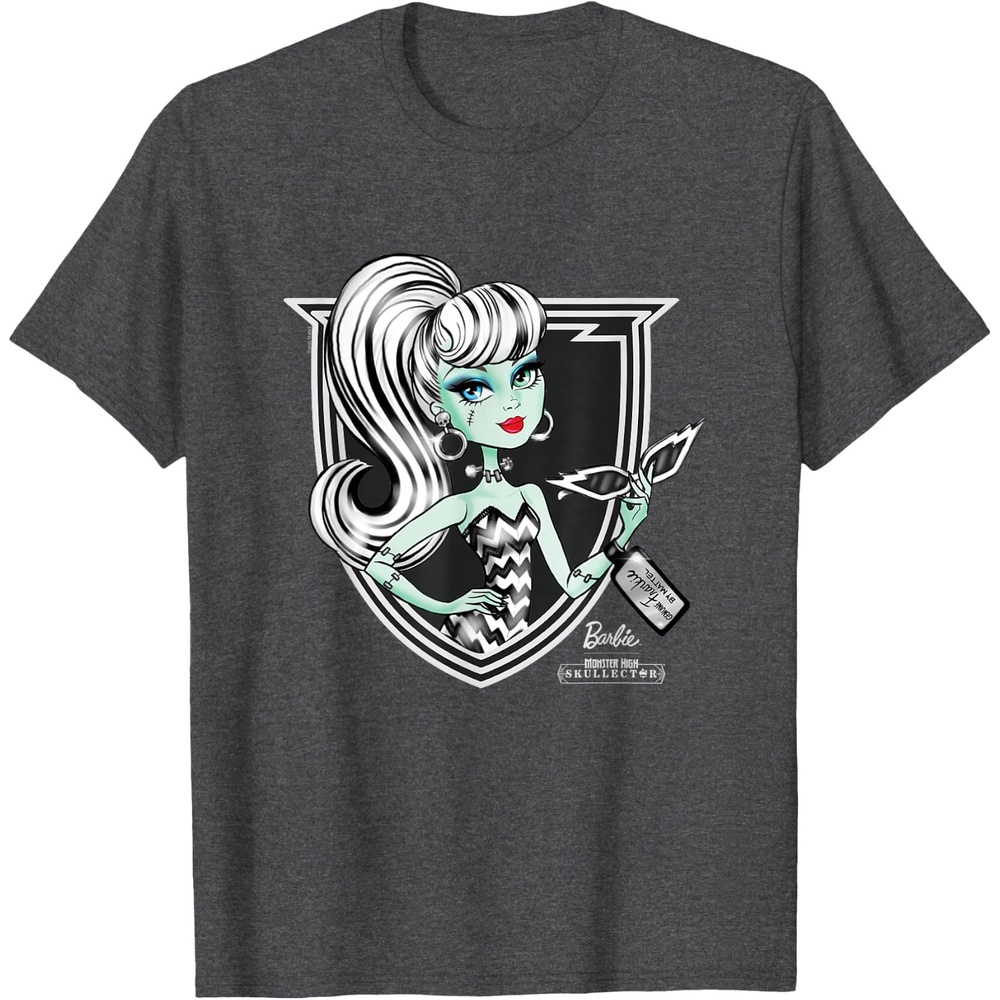image:imageMonster High x Barbie Frankie TShirtDark Heather Grey
