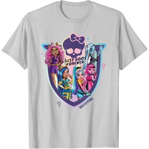 Monster High – Best Boos Forever T-Shirt(Silver Grey)