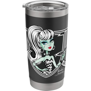 Monster High x Barbie Frankie Stainless Steel Insulated Tumbler(Black)