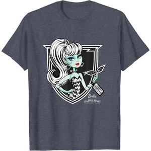 Monster High x Barbie Frankie T-Shirt(Heather Blue)